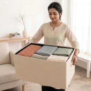 বড় সাইজের ঢাকনা ছাড়া বাস্কেট